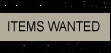 Doctor Who Items Wanted